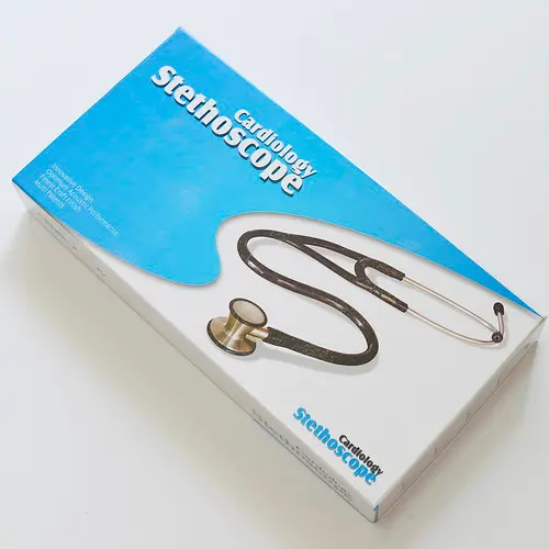 Emt için Biyolojik Teşhis Ayarlanabilir Stetoskop